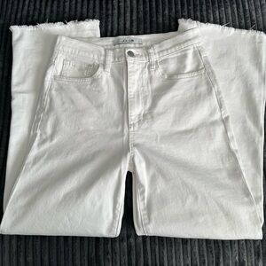 Joe's Jeans High-Rise White Ankle Jeans - Size 26 - Inseam “26 - Straight Leg